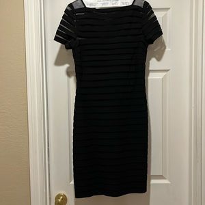 Like new, Adrianna Papell Black Dress Size 6